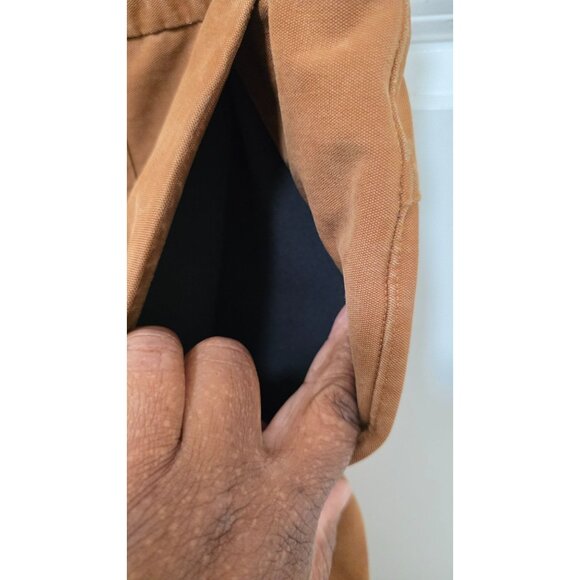 Lululemon UtiliTech Brown Men's Casual Elastic Waist Pants Pockets Size M - Picture 6 of 12